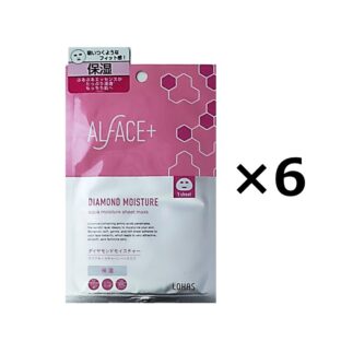 オルフェス ALFACE+ ダイヤモンドモイスチャー アクアモイスチャー×6枚 (送料無料)